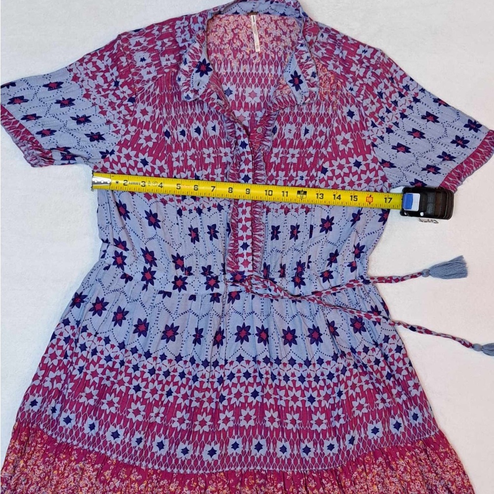 Free People Rare Feelings Maxi Dress Multicolor - Women's size XS - Picture 7 of 9